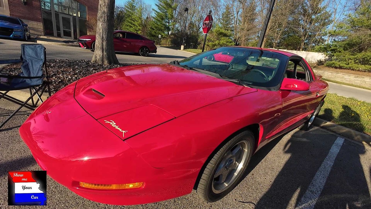 Steve's ULTRA RARE 1of 500 1994 Pontiac Firehawk - YouTube