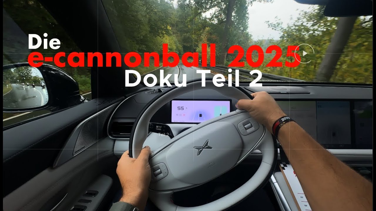 The e-cannonball 2025 documentary, part 2 - On the road with the new XPENG G9 - a first-hand account