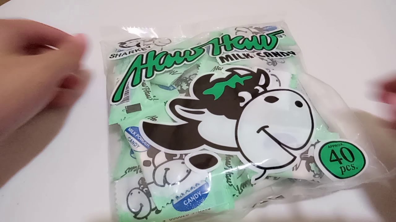 UNBOXING HAW - HAW MILK CANDY