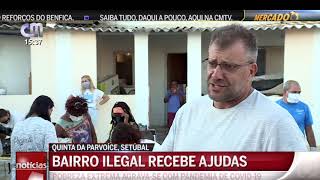 Setúbal: Bairro Ilegal Recebe Ajudas