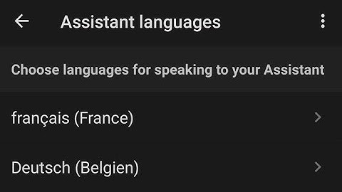 How to change the assistant language on your google home speaker & on your Android phone