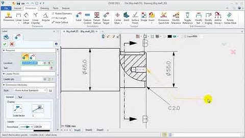 Learn ZW3D and 3D design in 3 hours : Work with 3D and 2D data (Part 7)