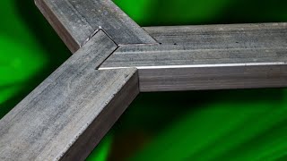 120 Degree Squair Tube & Round Tube Joint Ideas | mr technic