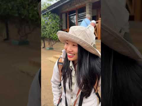 Teaching mom a must know song while in Africa