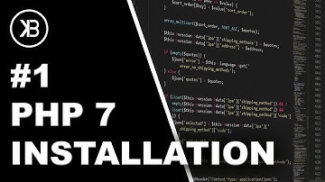 PHP 7 Tutorial 2019 Anfänger | #1 Installation