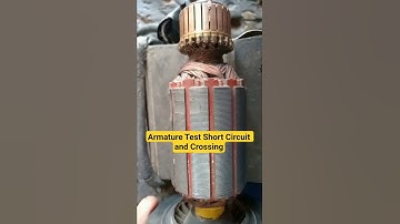 Armature Test Short Circuit and Crossing #Armature #Test #Short #Circuit #and #Crossing #repair