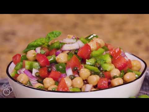 Video: Pagluluto Ng Salad Na May Mga Chickpeas