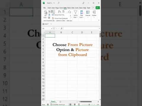 Easily Copy Text from Images to Excel