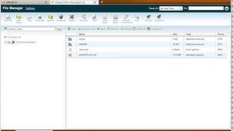 Install webERP on a Hosted Server