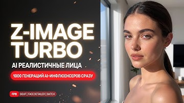 УЛЬТРАРЕАЛИСТИЧНЫЕ AI-ИНФЛЮЕНСЕРЫ. Контент-завода на тысячи фото! Z-Image Turbo в ComfyUI