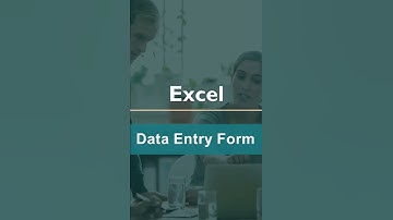 Data Entry Form in Excel  - No VBA | Excel Tips and Tricks #shorts