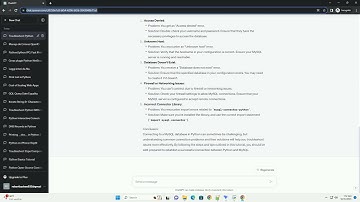 python mysql connection problem