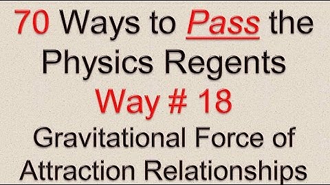 Physics Regents Review Way 18 How to Pass the Physics Regents Youtube