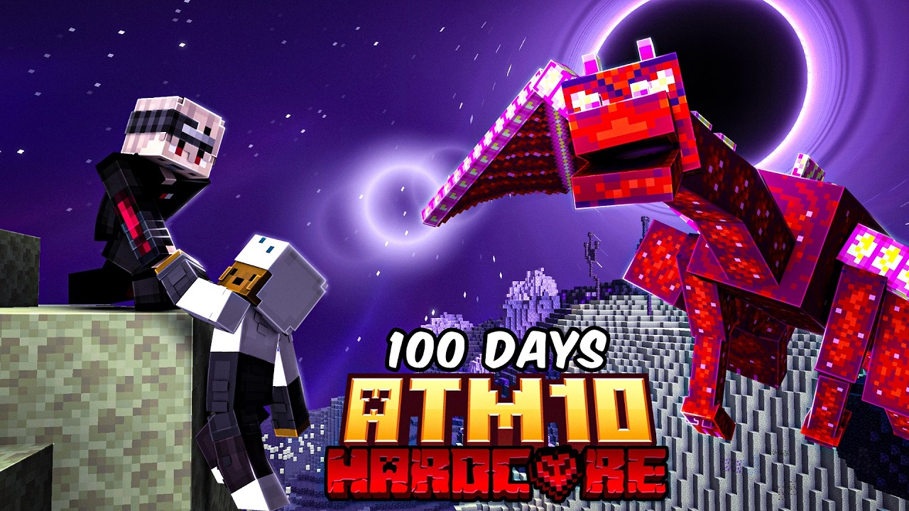 We Had 100 Days to Defeat ATM10’s Strongest Boss in Hardcore [Full Movie]