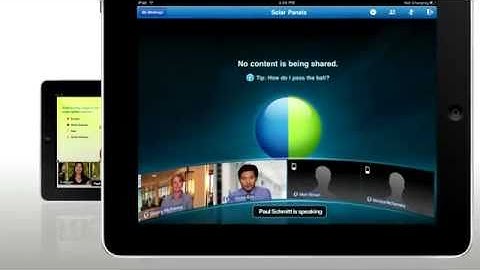 New! Cisco WebEx for iPad 2.0 (HD) - www.telepresencespecialist.com