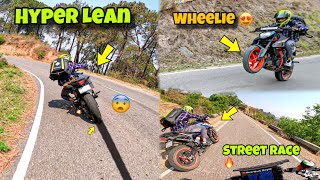 Bike Wall par Stand kardi 😨| Street lean in our village 🔥