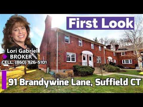 91 Brandywine Lane, Suffield, CT home video tour