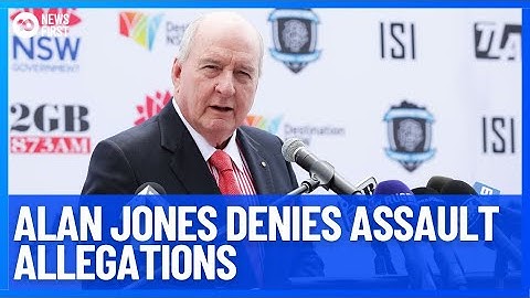 Broadcaster Alan Jones Denies Any Claims Of Indecent Assault | 10 News First