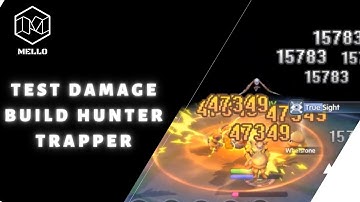 Test Damage Hunter Build Trapper with ADL Equipment - Ragnarok X Next Generation