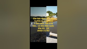 cần bán đất vuông tôm Ngọc Hiển Cà Mau