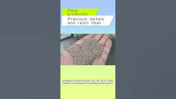 Waste circuit board recycling equipment to separate precious metals out of waste circuit boards