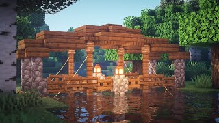 [Minecraft] - Hướng dẫn xây cầu bắc qua sông siêu đẹp trong sinh tồn - Minecraft sinh tồn screenshot 1