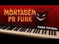 MONTAGEM PR FUNK🔥 | Piano Tutorial for Beginners 🎹