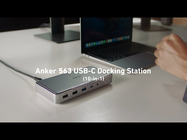 Anker 563 USB-C Docking Station (10-in-1) | Unlock Triple Display for M1 MacBooks