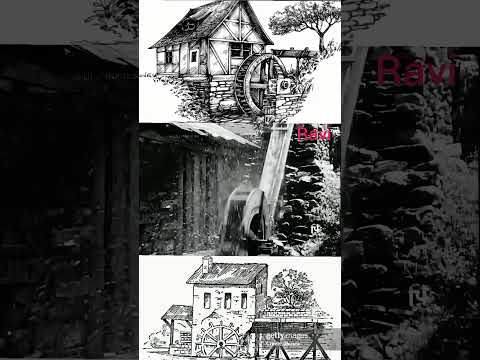 Old Jal Chakki Water Mill Oldindia India Watermill Viral Viralvideo Viralshorts
