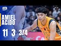 Amiel Acido FIRES UP WITH 11 PTS for UST vs. NU 🔥 | UAAP SEASON 88 MEN'S BASKETBALL | HIGHLIGHTS