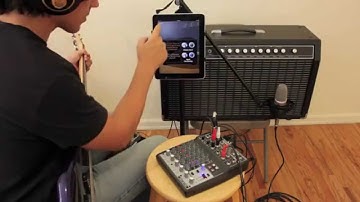 3) Headphone jack input, Mixer | Record on iPhone iPad with StudioMini Recording Studio App