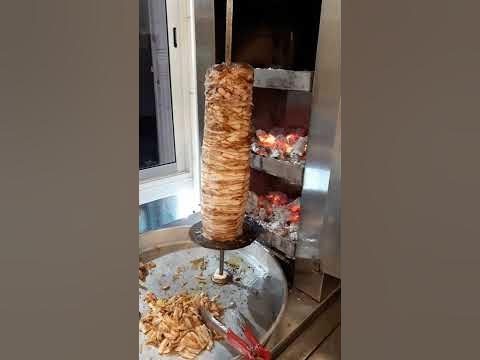 Шаурма на углях - YouTube