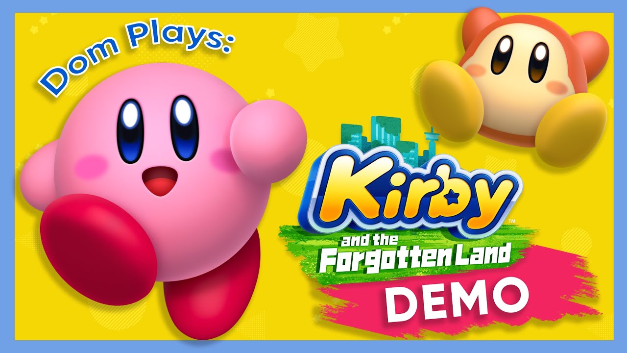 Dom Plays Kirby and The Land Demo (Live!) YouTube
