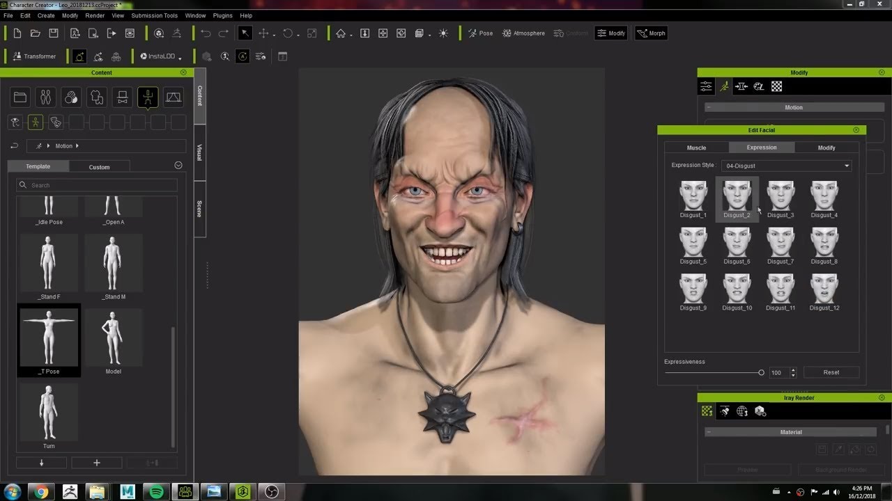  3D  Artist Crystal Bretz uses Character  Creator  3 to model 