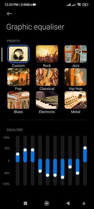 mi 11x pro external speaker dolby equalizer settings for real dolby experience