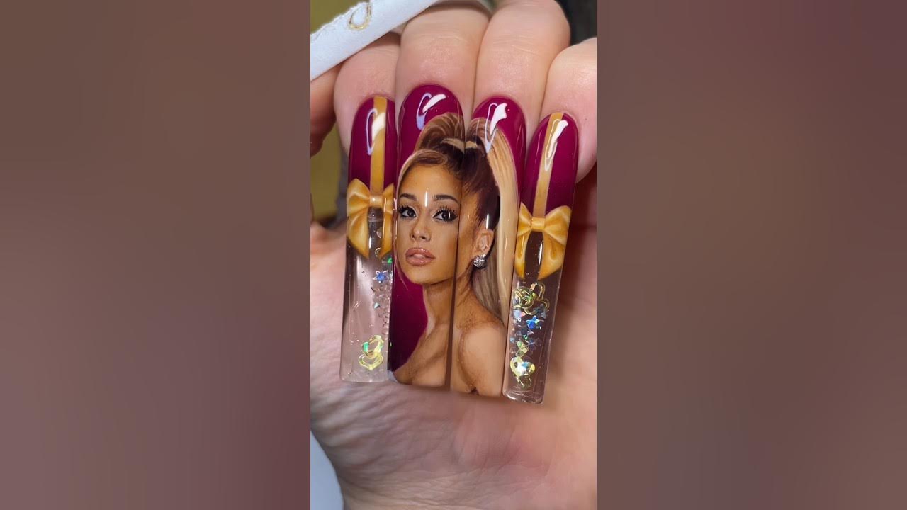 5. "Ariana Grande Nail Art Compilation" - wide 4