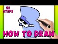 How to Draw an Alphabet Lore - LETTER B | Easy Step by Step Tutorial
