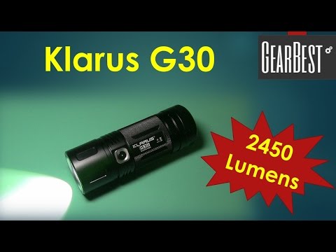 [Review] Klarus G30 CREE MT- G2 & Manker U11 CREE XPL V5 Flashlight 