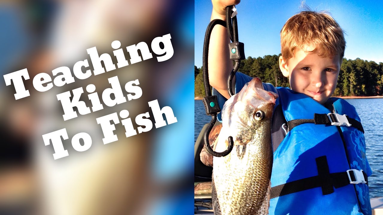 How to Teach Kids How to Fish Taking Kids Fishing YouTube