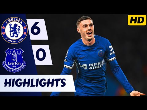 Chelsea vs Everton (6-0) | All Goals &amp; Extended Highlights | Premier League 2023/24