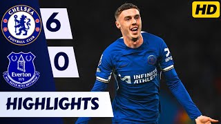 Chelsea vs Everton (6-0) | All Goals & Extended Highlights | Premier League 2023/24