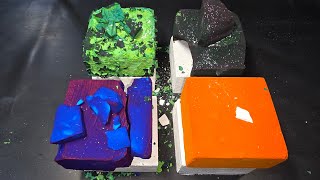 Dyed Chalk PNP Blocks I PNP Soft Chalk | ASMR I Oddly Satisfying #asmr #fyp #relax #oddlysatisfying  screenshot 1