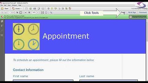 Creating fillable forms in Acrobat XI Pro