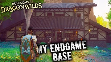 Runescape: Dragonwilds : Ep10 Endgame Base Build Near Bramblemead Village!