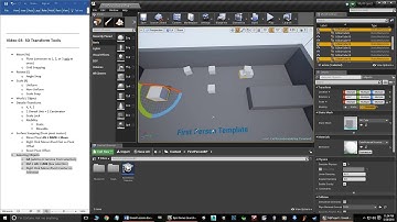 UE4 Basics- Part 03 (3D Transform Tools)