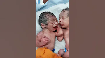 Preterm Twins How One Baby Sleeps And Other Tries To Awake Him With Musical First Cry Shorts 