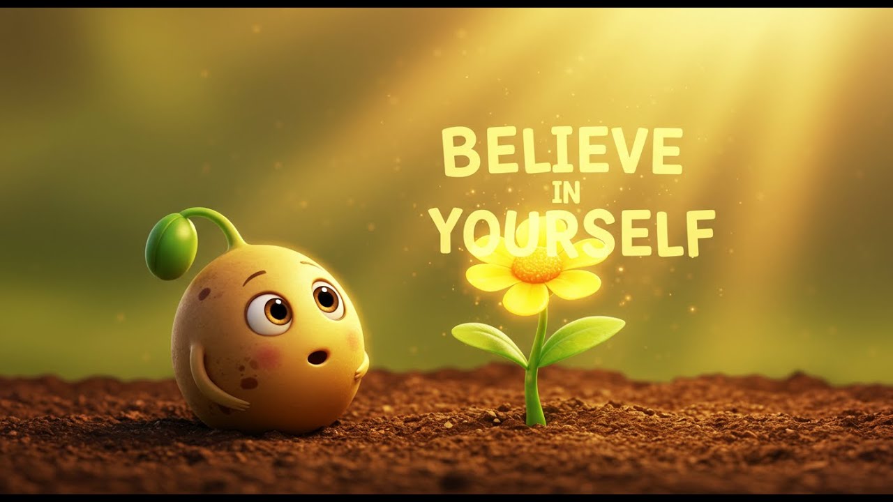 Never Give Up! The Inspiring Story of the Little Seed 🌱 | Moral Story ...