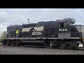 NS 5144 GP38-2 Startup and drive off