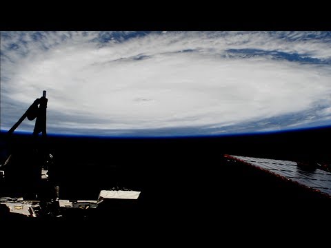 ISS Passes Over Hurricane Irma - 9/6/2017