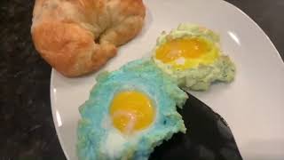 How To Make Cloud Eggs! Healthy Recipe